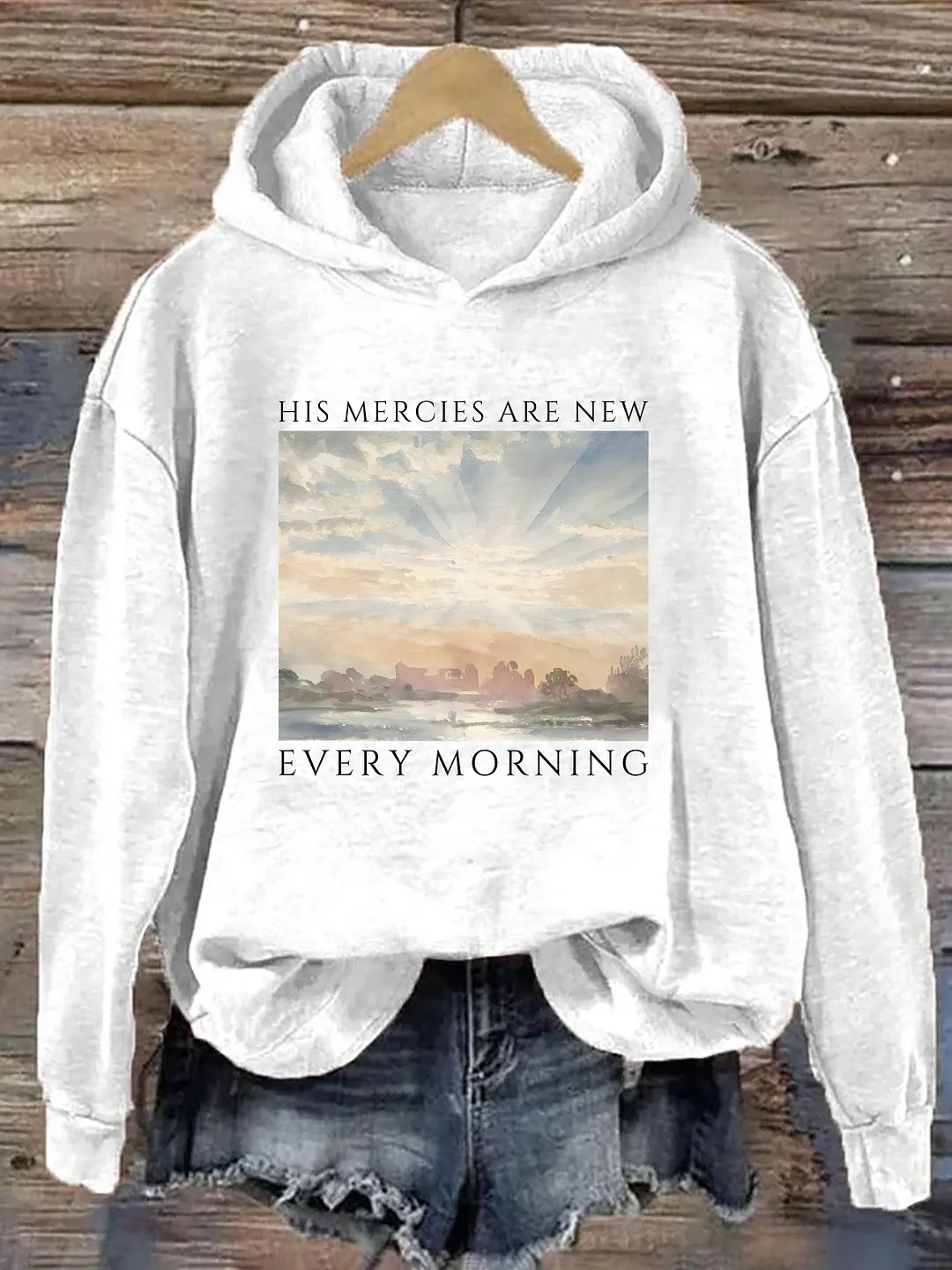 His Mercies Are New Every Morning Hoodie