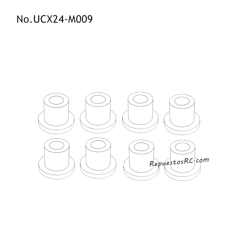 UDIRC UCX1801 RC Partes del Coche Arandelas de Direcci&oacute;n UCX24-M009