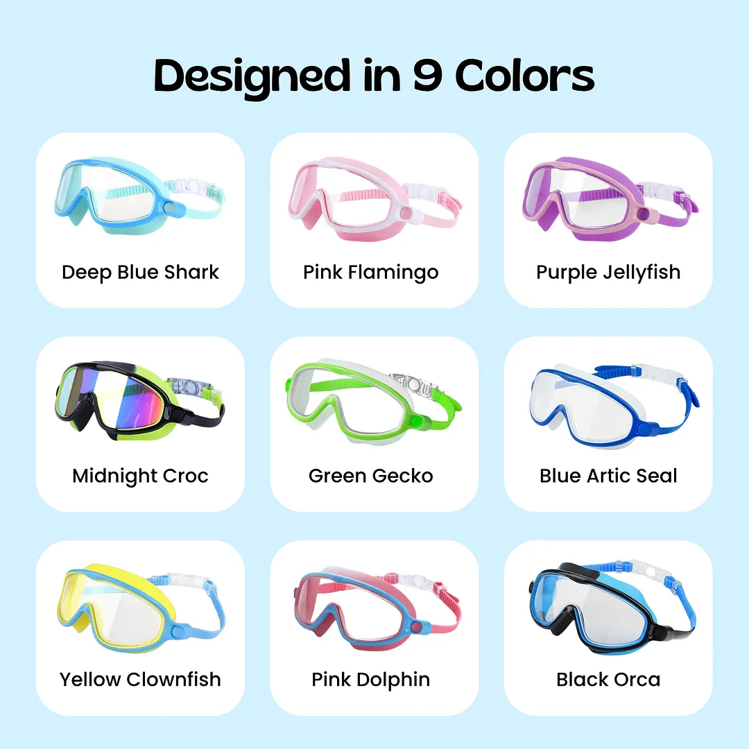 TibaToes&trade; Clip-On Swim Goggles