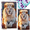 (40*70cm)Lion - Full Round Drill Diamond Painting