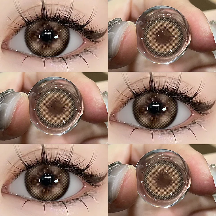 【PRESCRIPTION】Shikamaru Brown Colored Contact Lenses