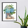 Diamond Painting-DIY Crystal Rhinestone Flower Boot