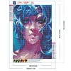 uk.everydayedeals (Limited Stock)Diamond Painting - Full Round - Blue-haired Boy in the Water