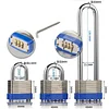 Strengthened Steel Password Padlock Warehouse Door Multi-layer Anti-theft Password Lock