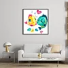 Bead Embroidery - Partial Printed 9CT Fish(27x27 CM)