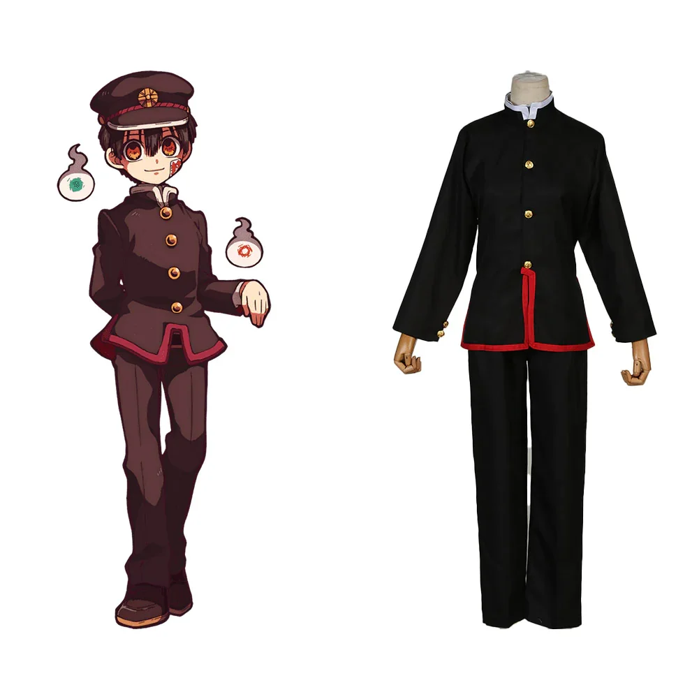 Toilet-Bound Hanako-kun Cosplay Costume Outfits Halloween Carnival Party Suit