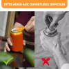 Ouvre-bo&icirc;te facile et protecteur de boisson