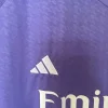 24/25 Real Madrid Purple Soccer Jersey Away