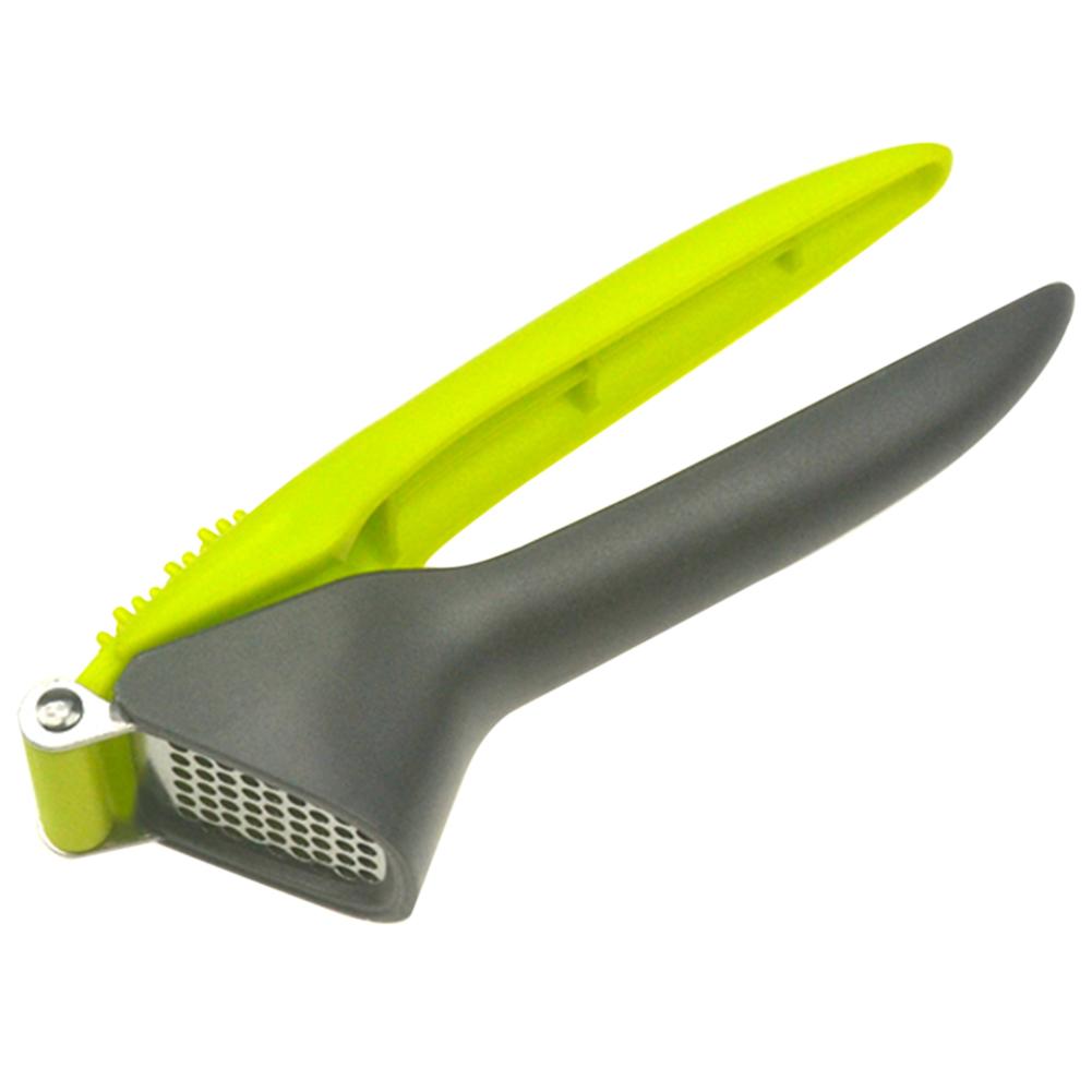 

Stainless Steel Manual Garlic Press Crusher Home Vegetable Squeezer, Green, 501 Original
