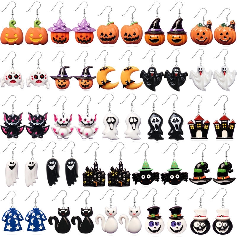 Halloween Cute Funny Halloween Pattern Resin Party Festival