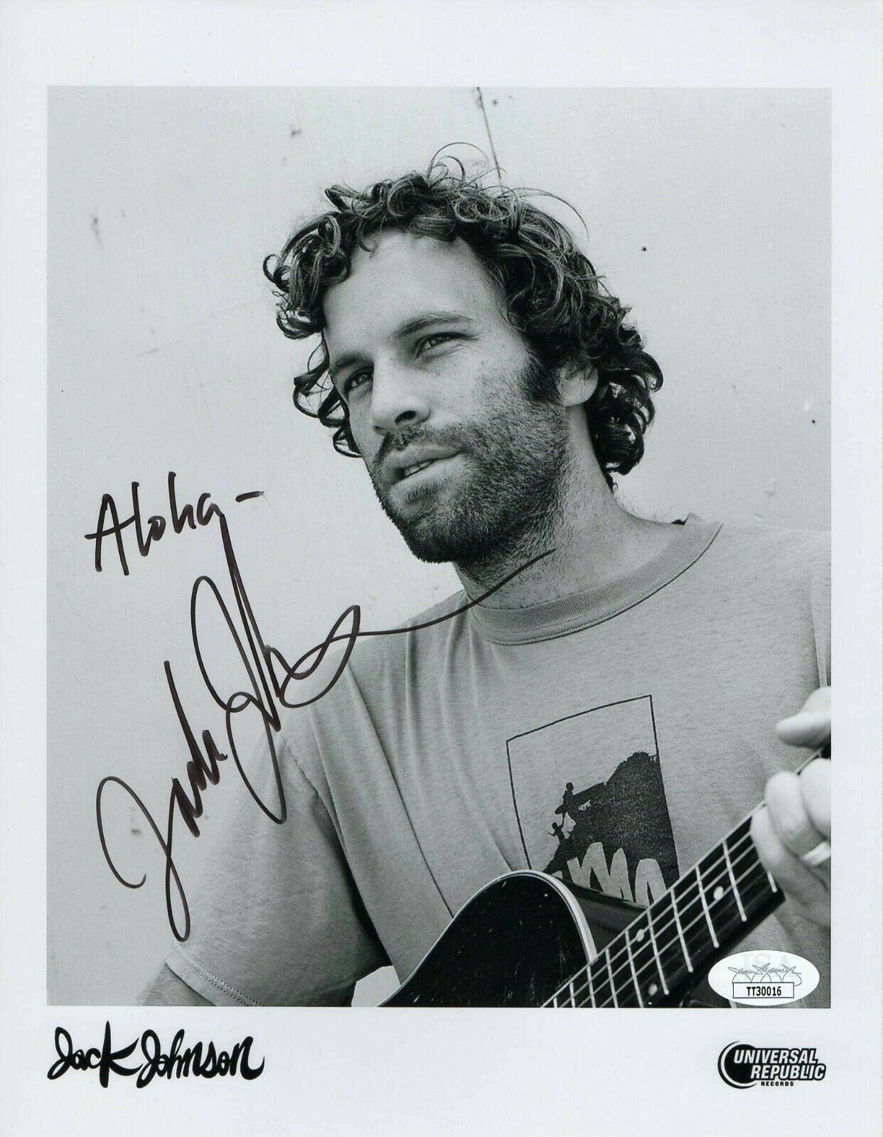 JACK JOHNSON SIGNED AUTOGRAPH 8X10 Photo Poster painting - IN BETWEEN DREAMS, ON AND ON W/ JSA