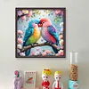 Parrot On The Branch - 11CT Counted Cross Stitch - 40*40cm - Bird