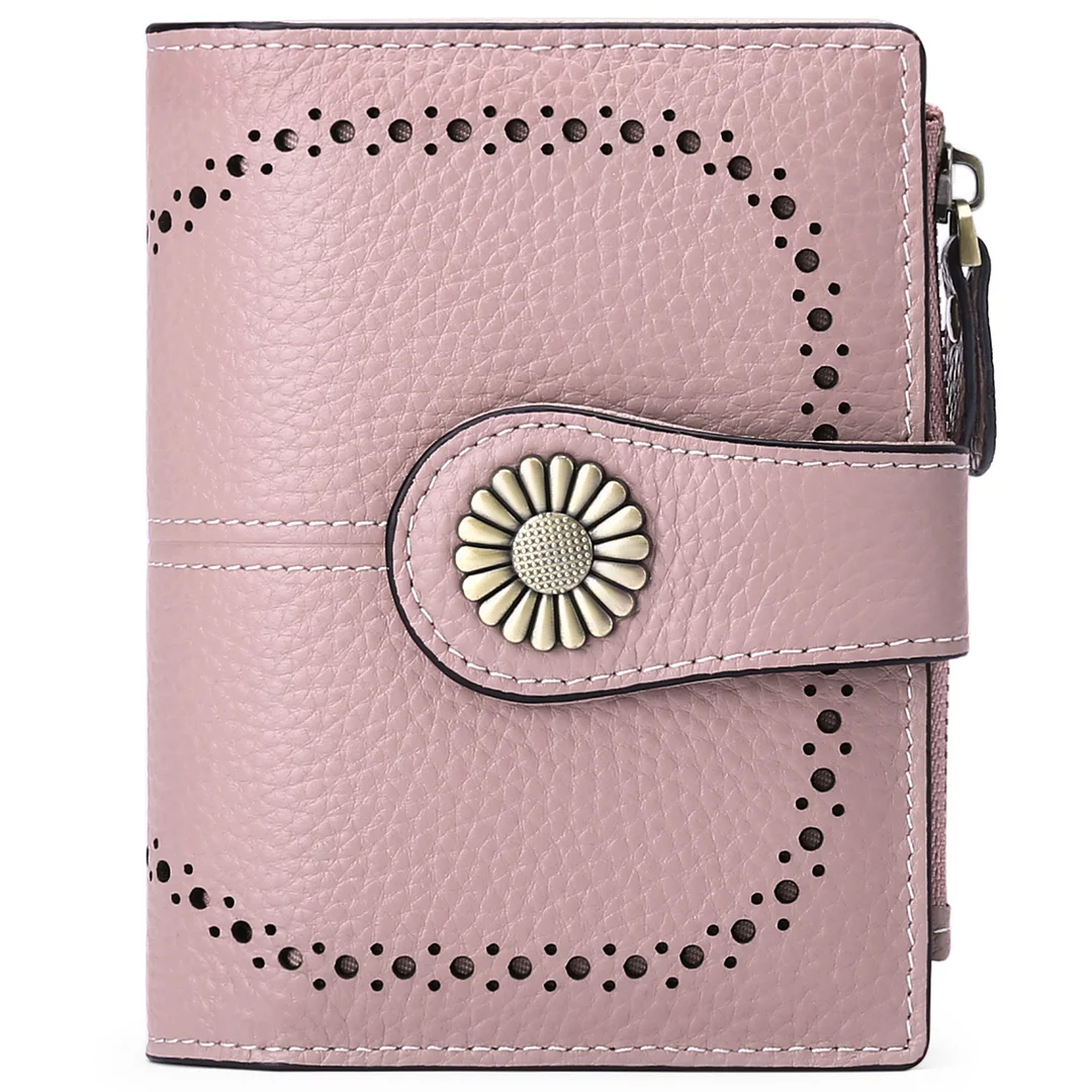 Cropped Zip Wallet