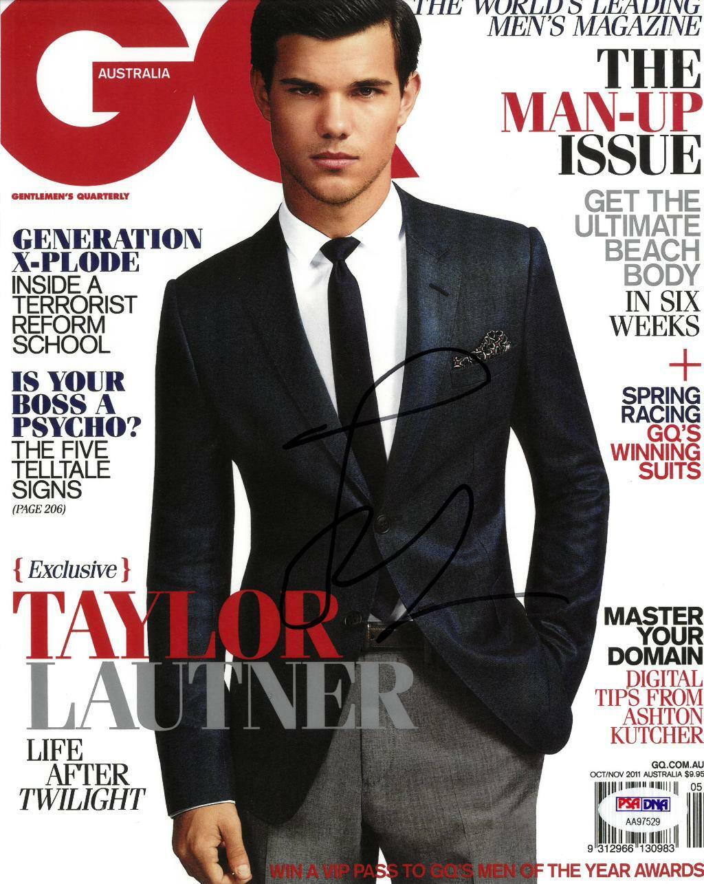 Taylor Lautner Signed Authentic Autographed 8x10 Photo Poster painting PSA/DNA #AA97529