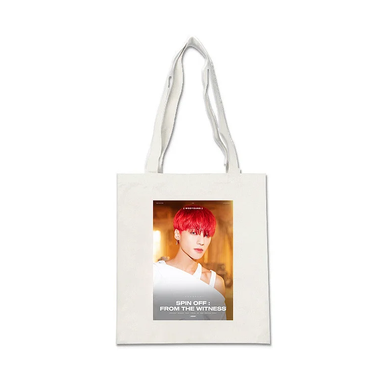 ATEEZ SPIN OFF: FROM THE WITNESS Photo Tote Handbag
