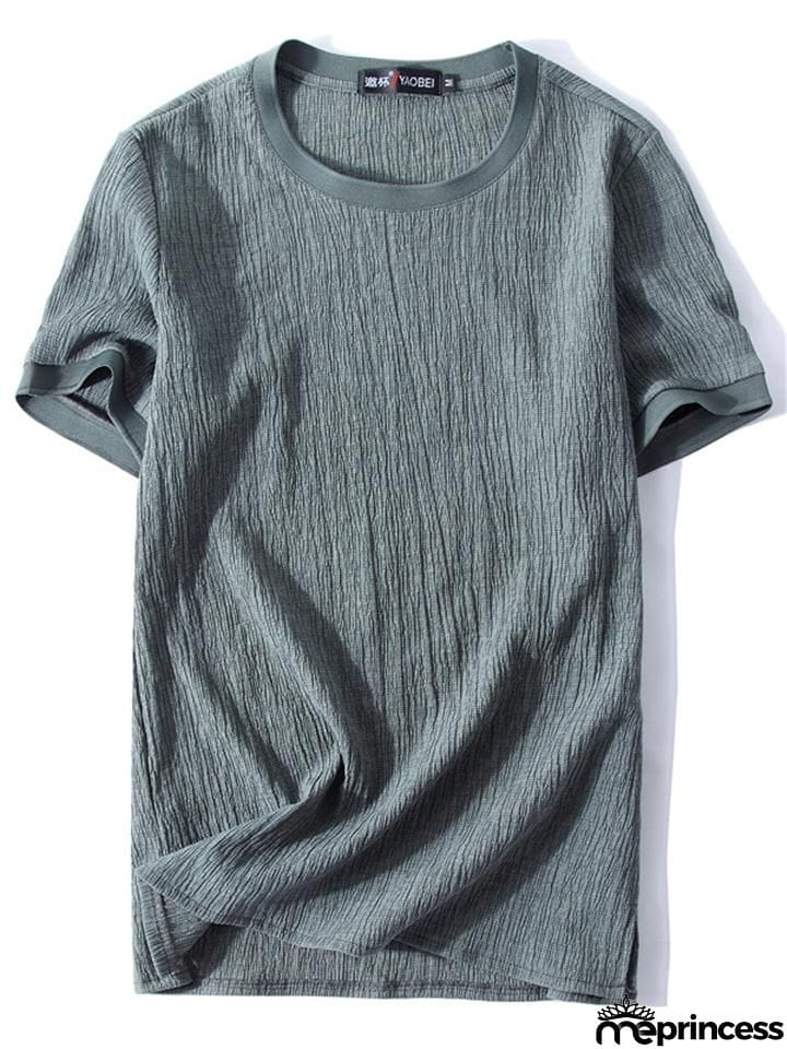 Oversize Comfy Two-Piece Outfit Solid Color T-Shirts + Drawstring Shorts