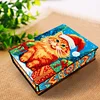 Diamond Painting Christmas Xmas Cat Organizer for DIY Craft