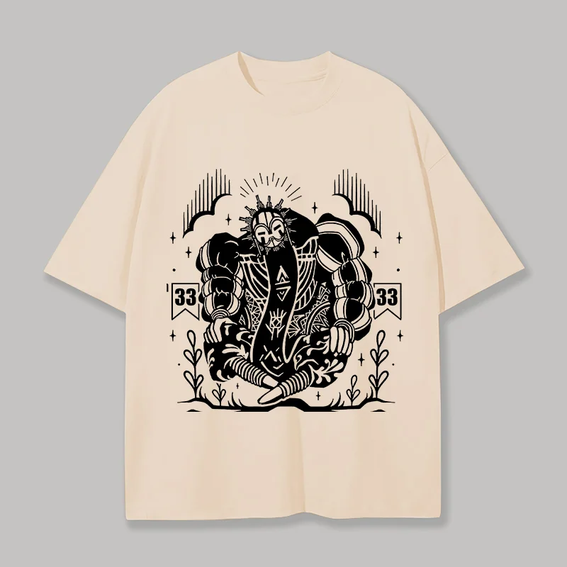 Clair Obscur: Expedition 33 on Steam Printed Unisex Oversized T-shirts