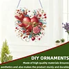 Valentine Day 2D Flat DIY Diamond Art Pendant Diamond Painting Craft Set (Roses)