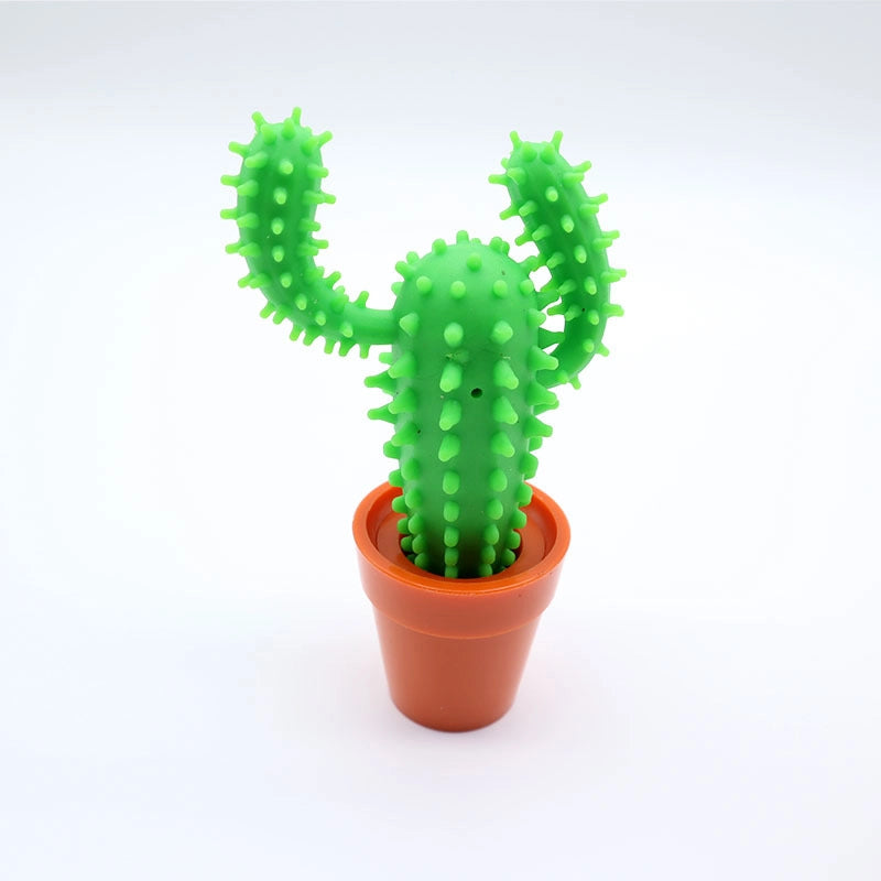 1 Piece Cactus Class Learning Daily Mixed Materials Cute Pastoral Ballpoint Pen