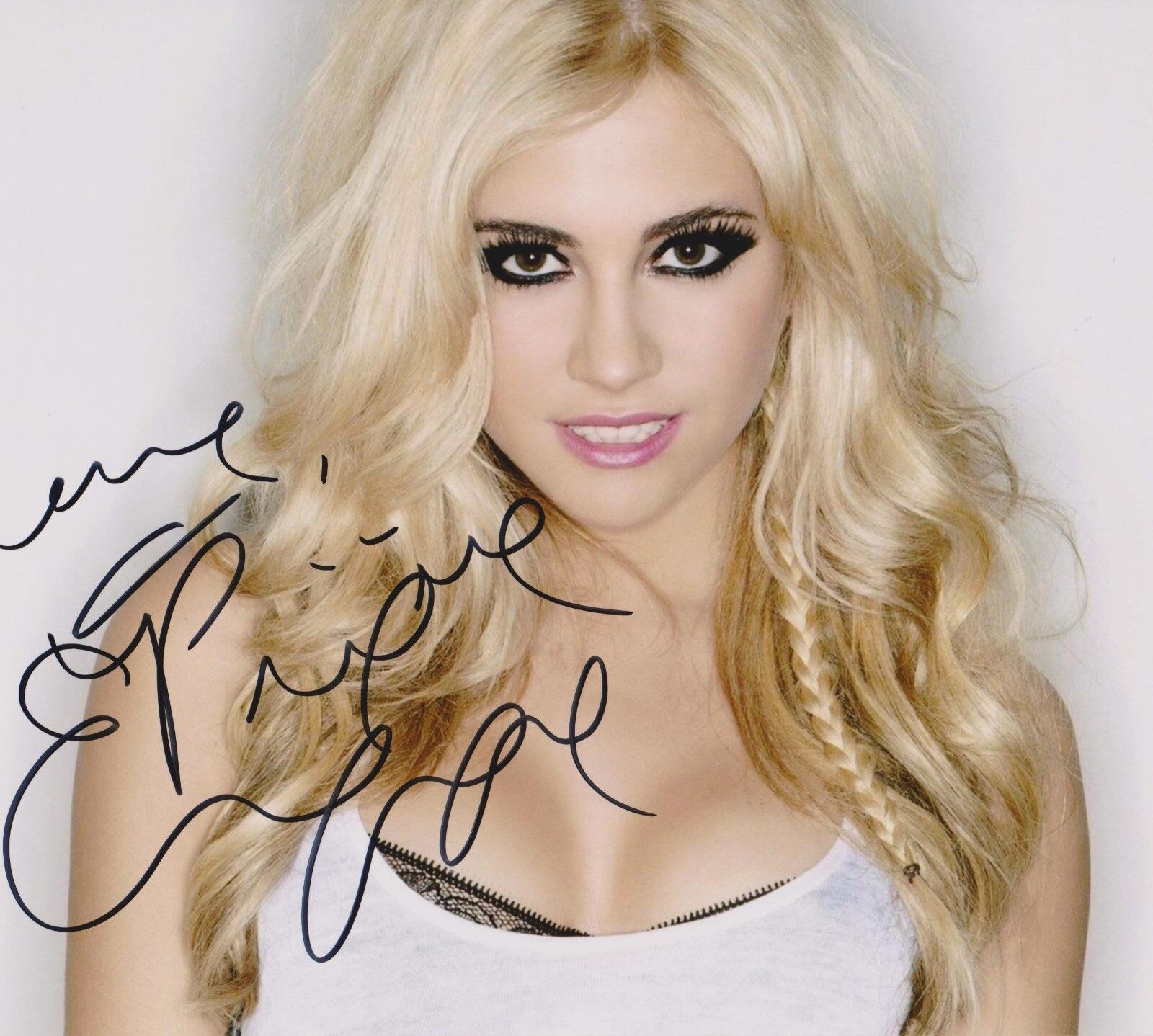 Pixie Lott Autographed 8x10 Photo Poster painting with CoA