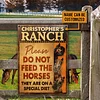 Personalized Names：Horse - Vintage Metal Tin Signs/Wooden Signs