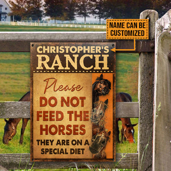 Personalized Names：Horse - Vintage Tin Signs/Wooden Signs