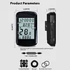 Cycling Odometer 2.4 Inch Screen Digital Stopwatch Rechargeable Bike Accessories