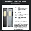 Rechargeable Flashlight with Buzzer Magnetic Work Light Torch for Emergency Use