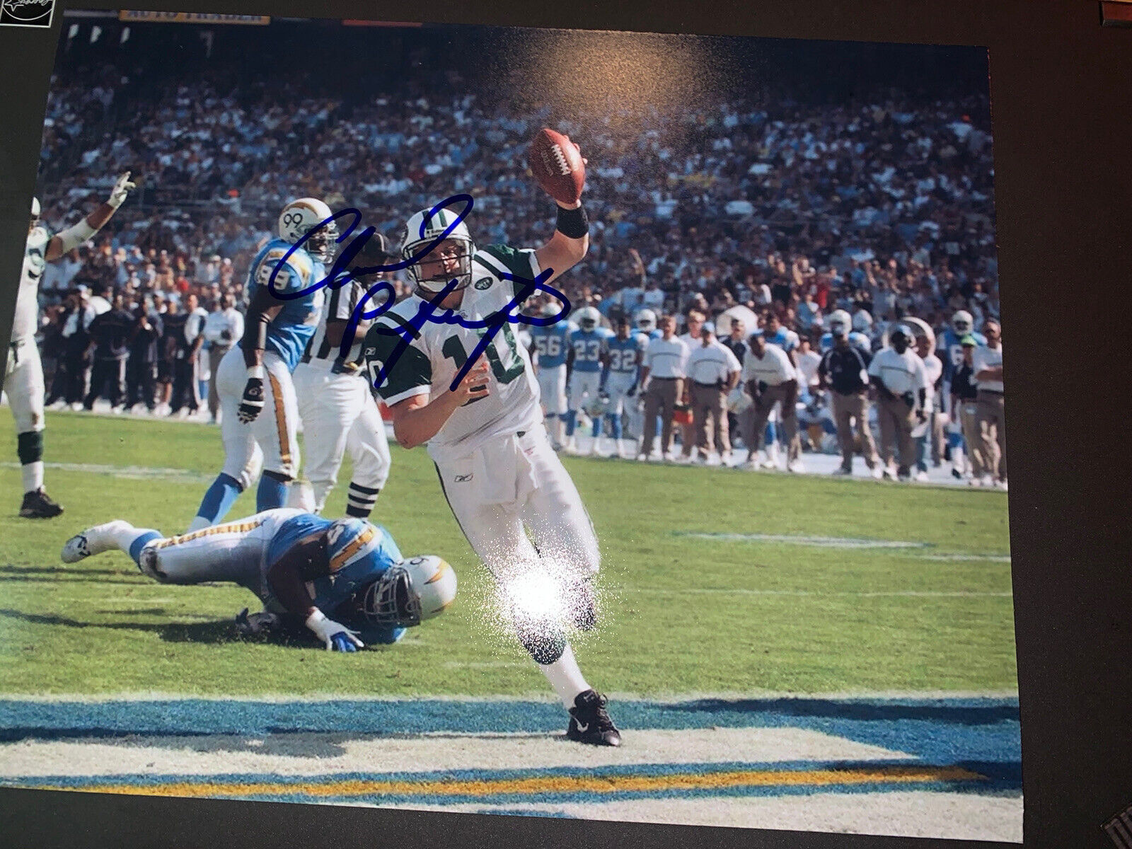 chad pennington Signed 8x10 Photo Poster painting Pic Auto Jets