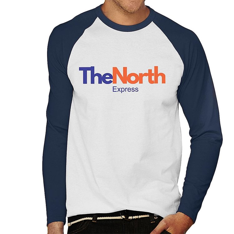 Fedex Logo The North Game Of Thrones Men's Baseball Long Sleeved T-Shirt
