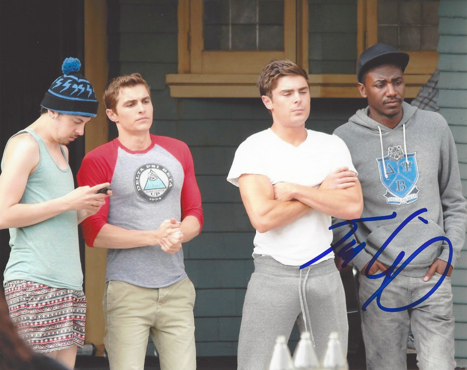 JERROD CARMICHAEL SIGNED AUTHENTIC 'NEIGHBORS' 8X10 Photo Poster painting E w/COA TRANSFORMERS 5