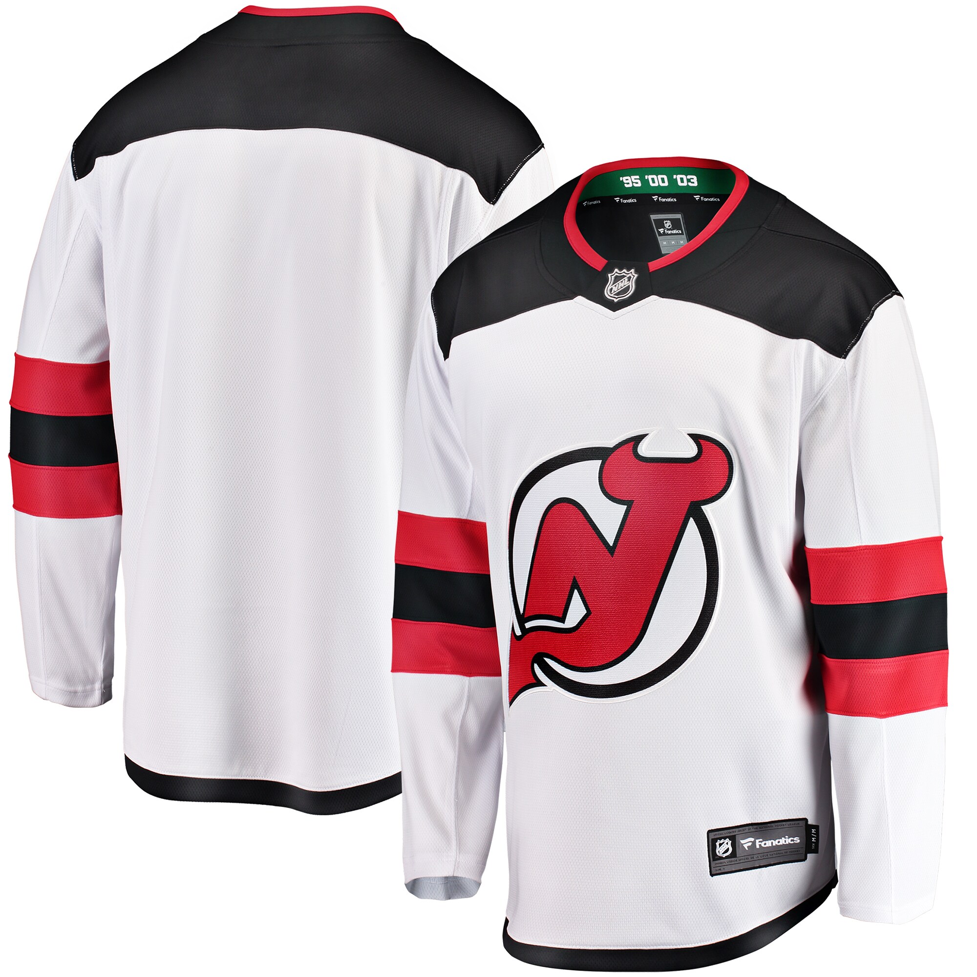 New Jersey Devils Fanatics Breakaway Away Jersey &ndash; White mysite