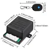 Universal Car Alarm Immobilizer 12V Anti Theft System with Remote Controllers