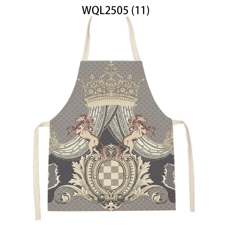 Linen Kitchen Apron Classical mythological animal