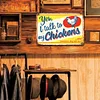 Chicken - Metal Tin Signs(8*12Inch/12*16Inch) - Animal