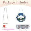 DIY Pearl Diamond Painting Christmas Wreath Hanging Ornament Kit