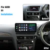 Ugode AUDI Q5 2010-2016 year Apple CarPlay Android Auto Display Monitor Upgrade Autoradio Stereo 