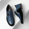 Gioiacombo&trade; Nuove scarpe casual in pelle da uomo in stile britannico