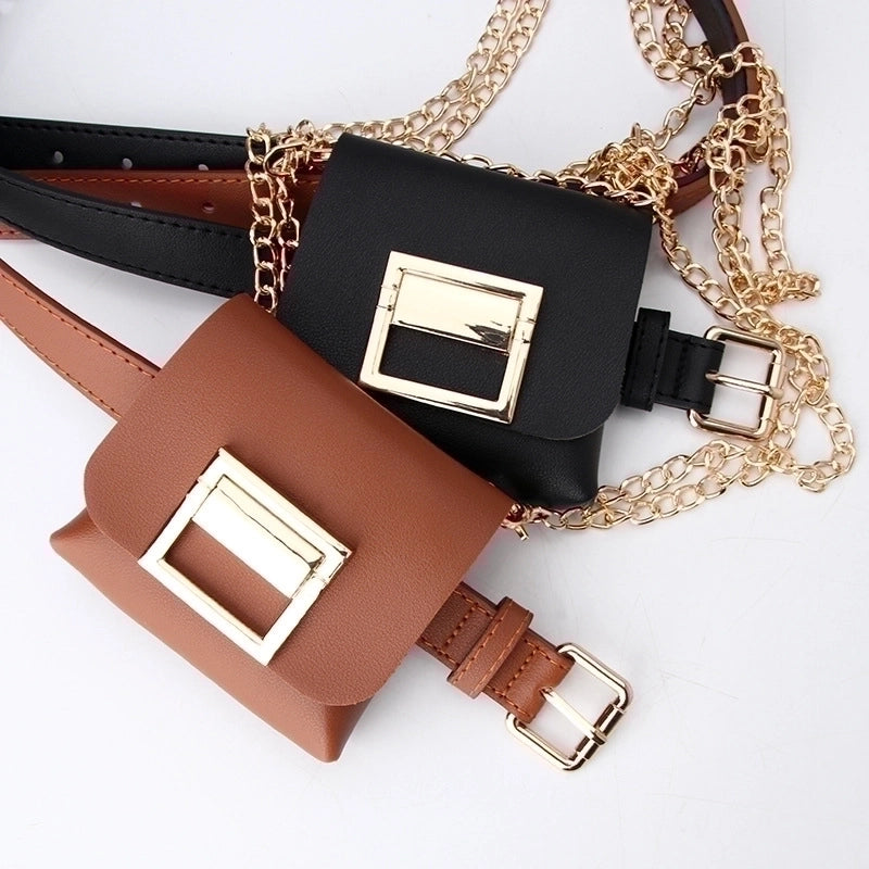 Fashion Belt Waist Chain Small Bag