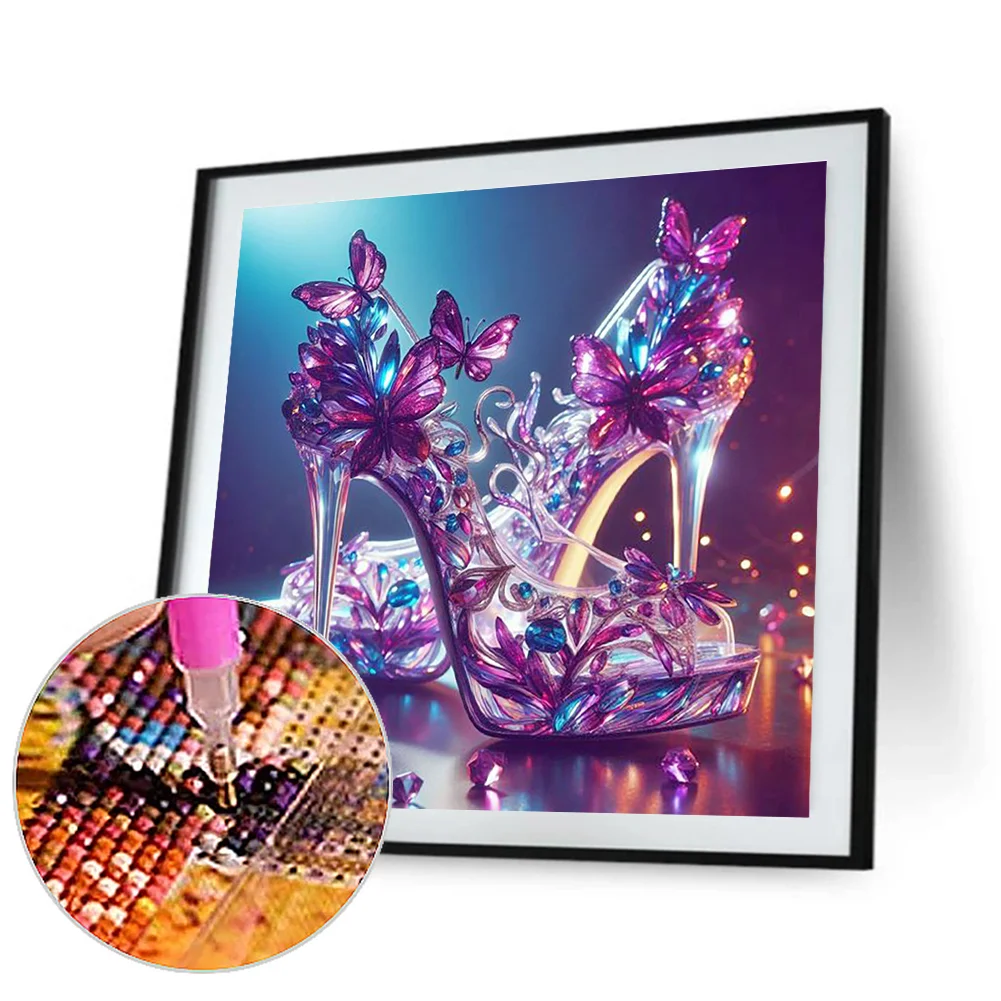 Diamond Painting - Full Round Drill - Dream High Heel(Canvas|40*40cm)