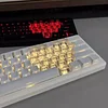&ldquo;Love&rdquo; transparent side-engraved translucent keycaps OEM height Wooting ATK68 magnetic axis PC translucent keycaps