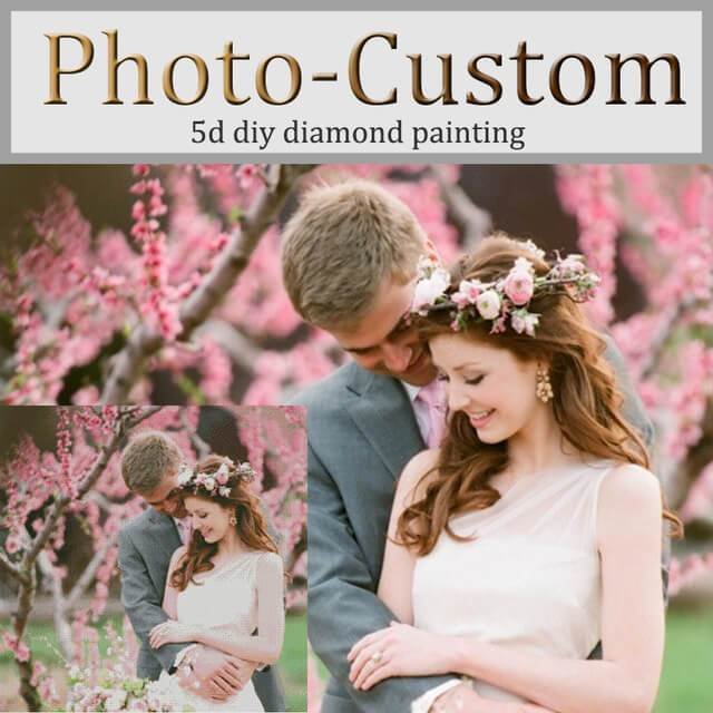 Custom DIY Diamond Painting-Choose photo and size by yourself