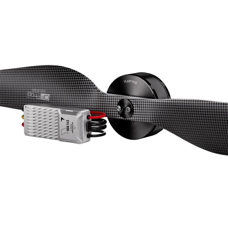 VL6011 VTOL Propulsion System – 10.5 kg Thrust per Arm for 15~18 kg Quadcopters