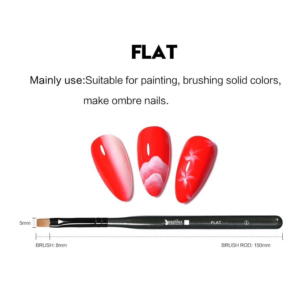 Wooden Handle Nail Brush| 12 styles