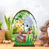 (US Local)3D Wooden Easter Egg Rabbit Special Shaped Diamond Painting Lamp Desk Decor Kits