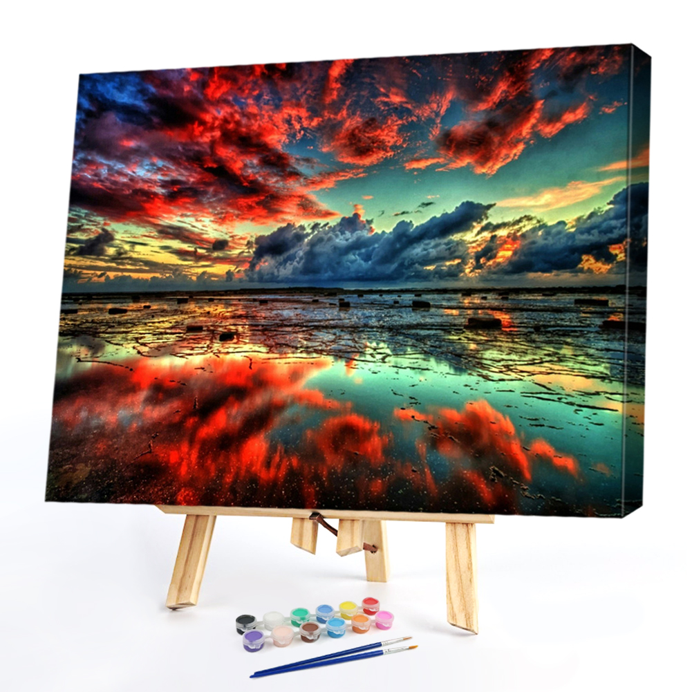 

40*30CM Paint By Numbers-Sky, 501 Original