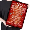 No Trespassing - Vintage Metal Signs(12*16Inch) - Warning