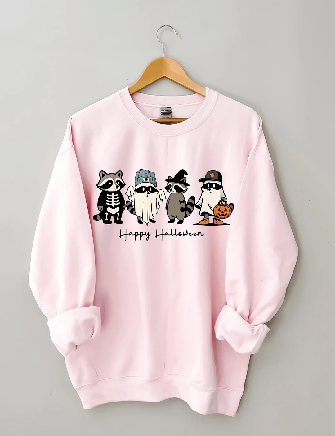 Cute Raccoon Ghost Sweatshirt