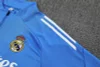 Real Madrid 25-26 1/4 Zip Tracksuit Light Blue Chandal